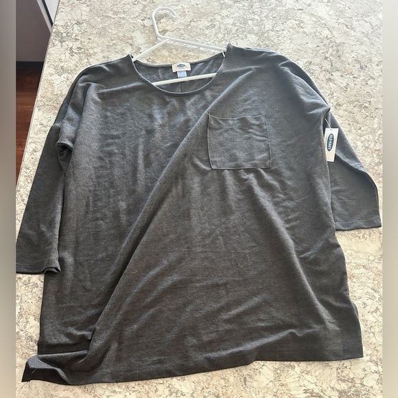 Women’s Old Navy Shirt 3/4 Sleeve Pocket Large NWT - Picture 6 of 10